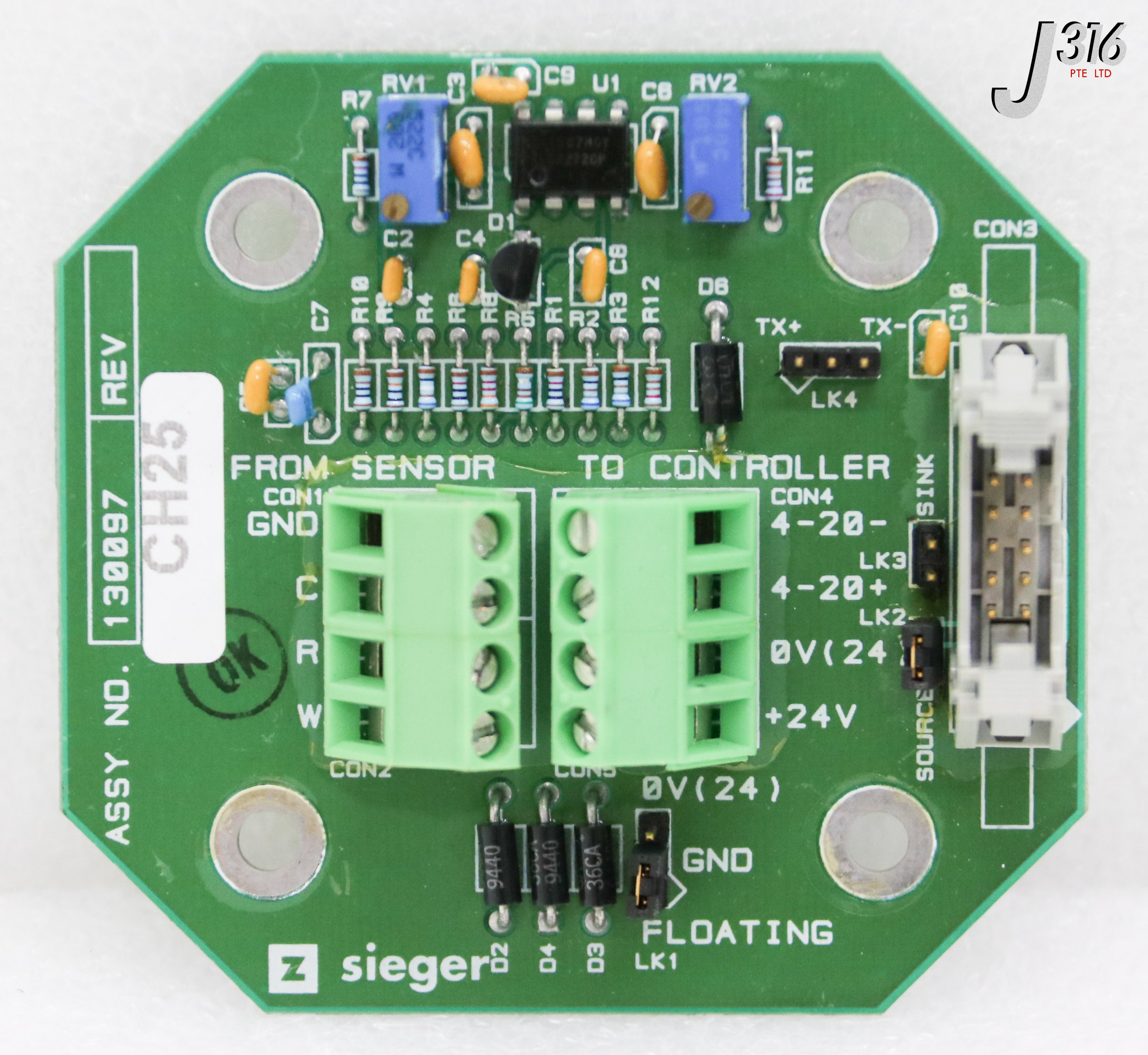 aーa 35233 Z SIEGER PCB, ASSY FOR DIGI CAT CALIBRATOR 130097 | eBay